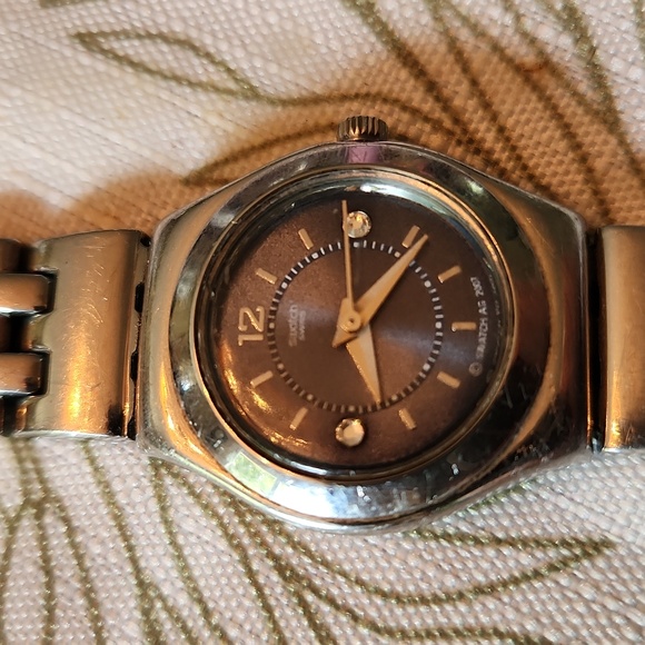 Swatch Irony Swiss Quartz Watch Stainless Steel - Picture 4 of 8